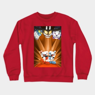 Cup Head Minimalist Crewneck Sweatshirt